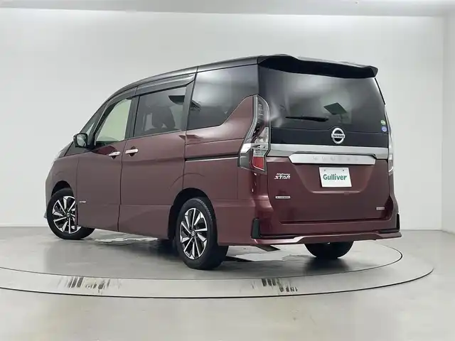 日産 セレナ ハイウェイスター V 埼玉県 2020(令2)年 3万km マルーンレッド 2トーン 純正ナビ/(Bluetooth/USB/ipod/CD/DVD/AM/FM)/地デジフルセグ/前後ドライブレコーダー/ETC/プロパイロット/ブラインドスポットモニター/衝突軽減ブレーキ/クリアランスソナー/標識認識機能/電子パーキングシステム/オートブレーキホールド/ロールサンシェード/ウィンカーミラー/フロントフォグランプ/プッシュスタート/ステアリングリモコン/純正フロアマット/純正ドアバイザー/純正16インチアルミホイール