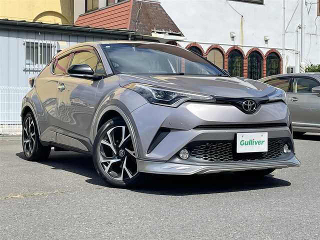 トヨタ Ｃ－ＨＲ G－T LEDエディション 青森県 2018(平30)年 4.5万km メタルストリームM 寒冷地仕様/ＢＳＭ/クリアランスソナー/トヨタセーフティセンス/ＬＥＤヘッドライト/ハーフレザーシート/シートヒーター運転席・助手席/純正ＳＤナビフルセグ（NSZT-Y66T）/バックモニター/クルーズコントロール/カーテンエアバック/サイドエアバック寒冷地仕様/純正18AW/社外17AW冬タイヤ/純正エンジンスターター/スマートキー/スペアキー/新車時保証書/取扱説明書