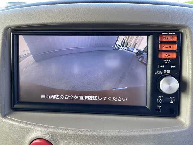 日産 キューブ こだわりセレクション 千葉県 2015(平27)年 9.1万km ラディアントレッド 純正ナビ　（MM114D-W）/フルセグTV　CD　USB/バックカメラ/オートライト/ETC/レザーシート/社外15インチアルミホイール/アイドリングストップ/電動格納ミラー/純正フロアマット/スペアキー/スマートキー/プッシュスタート