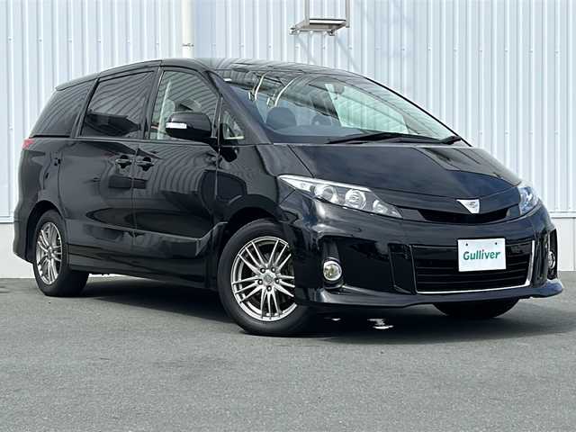 トヨタ エスティマ アエラス 三重県 2013(平25)年 7.8万km ブラック 社外ナビ　/バックカメラ　/両側パワースライドドア /ドライブレコーダー /ETC /クルーズコントロール /ステアリングスイッチ /コンビステアリング /LEDヘッドライト /オートライト /電動格納ミラー /禁煙車