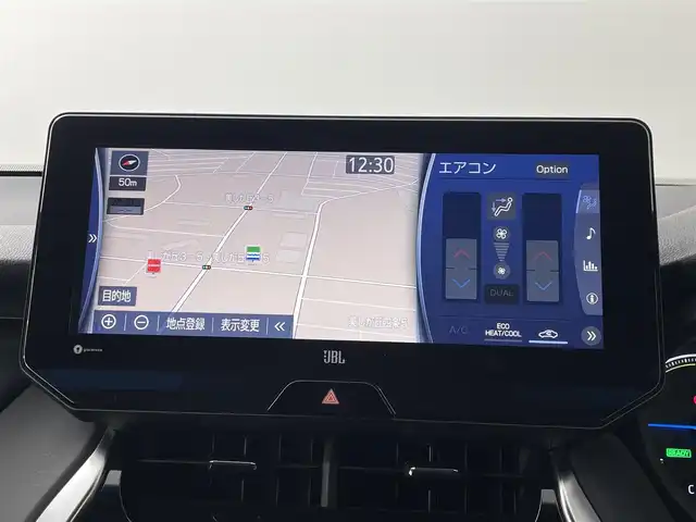 トヨタ ハリアー ハイブリッド Z 道央・札幌 2021(令3)年 4.1万km プレシャスブラックパール ・４WD/・寒冷地仕様/・純正メモリーナビゲーション/　BT/USB/フルセグ/AUX/Miracast/・パノラミックビューモニター/・JBLプレミアムサウンド/・パワーバックドア/・純正ビルトインETC/・前席パワーシート/・ハーフレザーシート/・デジタルインナーミラー/・プリクラッシュセーフティ/・ブラインドスポットモニター/・リアクロストラフィックアラート/・パーキングサポートブレーキ/・ロードサインアシスト/・オートブレーキホールド/・レーダークルーズコントロール/・前後コーナーセンサー/・レーンキープアシスト/・横滑り防止装置/・先行車発進通知/・MTモード付AT/・LEDヘッドライト/・フロントフォグライト/・オートライト/・オートマチックハイビーム/・純正フロアマット/・純正AW19インチ/・スマートキー/・プッシュスタート/・保証書付き/・取説付き