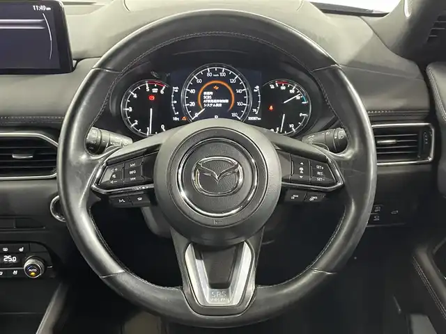 マツダ ＣＸ－５ XD エクスクルーシブモード 大阪府 2021(令3)年 3.9万km マシーングレープレミアムM 黒革シート　ＢＯＳＥサウンド　純正１０．２５ｉｎｃナビＴＶ　３６０カメラ　パワーシート／ヒーター／ＡＣ　ハンドルヒーター　電動リアゲート　レーダーＣ　衝突軽減Ｂ　レーンアシスト　前後ドラレコ　ＥＴＣ