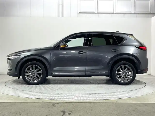 マツダ ＣＸ－５ XD エクスクルーシブモード 大阪府 2021(令3)年 3.9万km マシーングレープレミアムM 黒革シート　ＢＯＳＥサウンド　純正１０．２５ｉｎｃナビＴＶ　３６０カメラ　パワーシート／ヒーター／ＡＣ　ハンドルヒーター　電動リアゲート　レーダーＣ　衝突軽減Ｂ　レーンアシスト　前後ドラレコ　ＥＴＣ
