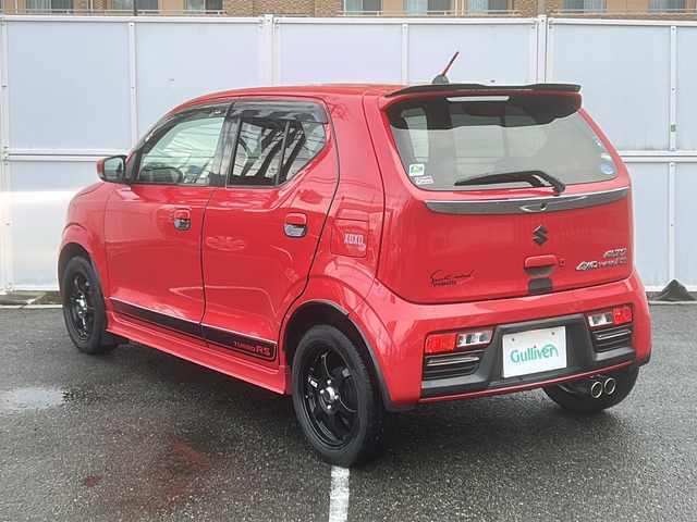 スズキ アルト ターボRS 秋田県 2016(平28)年 7.1万km ピュアレッド 社外ナビ/　CD　DVD Bluetooth　フルセグ　SD再生/バックカメラ/４WD/ターボ/衝突軽減装置/革巻きステアリング/パドルシフト/横滑り防止/アイドリングストップ/前席シートヒーター/オートエアコン/エンジンスターター/電動格納ミラー/LEDヘッドライト/ETC/SSR製15インチアルミ/HKS製マフラー