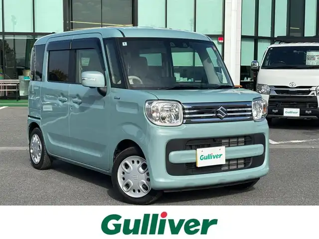 スズキ スペーシア HYBRID X 奈良県 2022(令4)年 0.5万km オフブルーM メーカーナビ /アラウンドビューモニター /両側パワースライドドア /ビルトインETC /前後ドライブレコーダー /デュアルカメラブレーキサポート /クリアランスソナー /前席シートヒーター /リアサーキュレーター