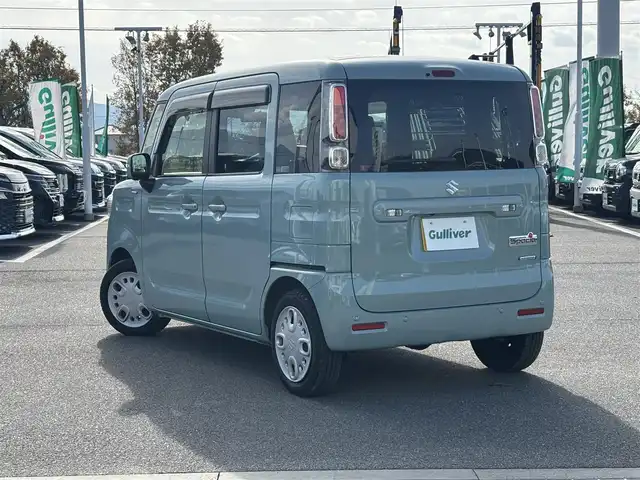 スズキ スペーシア HYBRID X 奈良県 2022(令4)年 0.5万km オフブルーM メーカーナビ /アラウンドビューモニター /両側パワースライドドア /ビルトインETC /前後ドライブレコーダー /デュアルカメラブレーキサポート /クリアランスソナー /前席シートヒーター /リアサーキュレーター