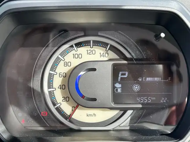 スズキ スペーシア HYBRID X 奈良県 2022(令4)年 0.5万km オフブルーM メーカーナビ /アラウンドビューモニター /両側パワースライドドア /ビルトインETC /前後ドライブレコーダー /デュアルカメラブレーキサポート /クリアランスソナー /前席シートヒーター /リアサーキュレーター