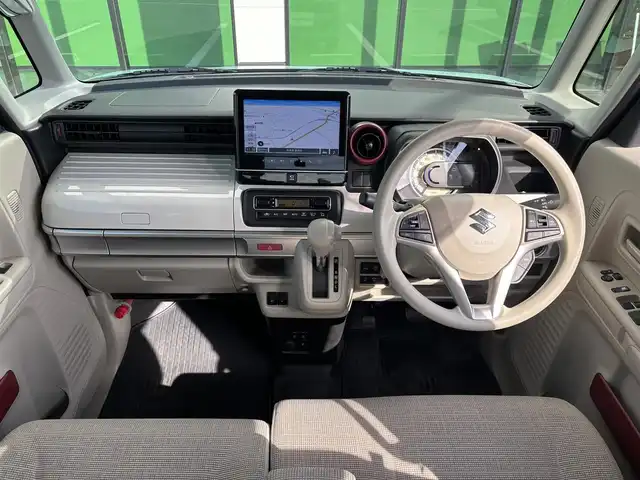 スズキ スペーシア HYBRID X 奈良県 2022(令4)年 0.5万km オフブルーM メーカーナビ /アラウンドビューモニター /両側パワースライドドア /ビルトインETC /前後ドライブレコーダー /デュアルカメラブレーキサポート /クリアランスソナー /前席シートヒーター /リアサーキュレーター