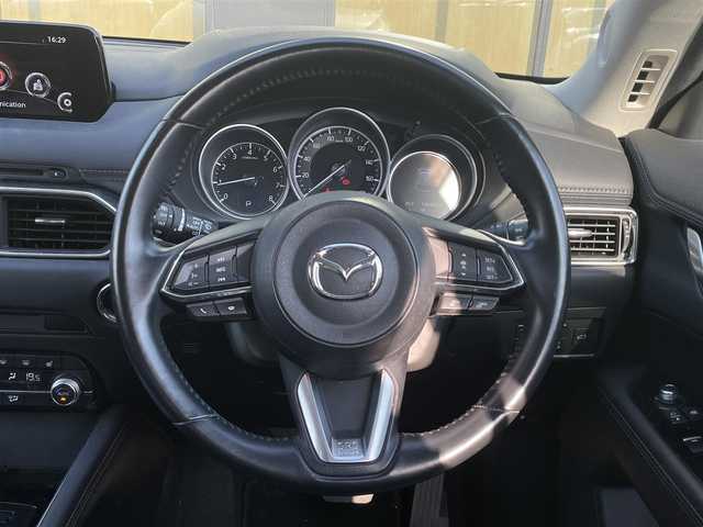 マツダ ＣＸ－５ 25S Lパッケージ 石川県 2019(令1)年 10.1万km マシーングレープレミアムM ワンオーナー/黒革シート/シートヒーター/ステアリングヒーター/衝突軽減ブレーキ/アダプティブクルーズコントロール/ブラインドスポットモニター/レーンキープアシスト/純正ナビ/フルセグテレビ/全方位カメラ/クリアランスソナー/アイドリングストップ/スマートキー/プッシュスタート/パワーバックドア/ETC/スタッドレス積み込み