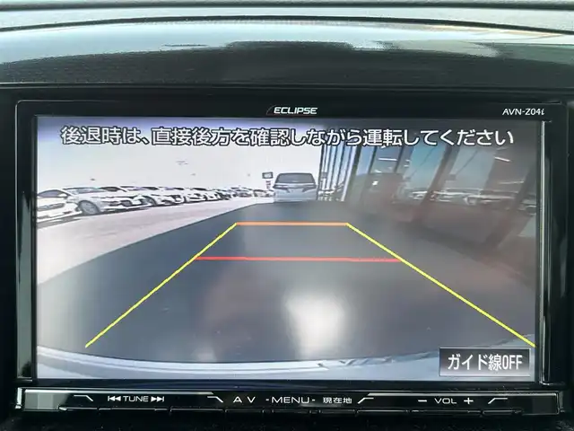 スズキ ワゴンＲ スティングレー X 島根県 2014(平26)年 7.7万km クリスタルホワイトP 社外ナビ [AVN-Z04i]/(BT/FM/AM)/バックカメラ /地デジ /衝突被害軽減システム /アイドリングストップ /運転席シートヒーター /革巻きステアリング /ETC /純正14インチAW /オートライト /フォグライト /スペアキー /保証書 /取扱説明書