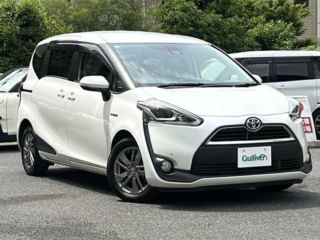 トヨタ シエンタ ハイブリッド G 埼玉県 2015(平27)年 8.9万km ホワイトパールクリスタルシャイン 登録時８９０６８ｋｍ/純正SDナビ/CD/DVD/Bluetooth/フルセグ/バックカメラ/純正ビルトインETC/トヨタセーフティーセンス/横滑り防止装置/衝突軽減システム/車両接近通報システム/盗難防止装置/レーンキープアシスト/コーナーセンサー/両側パワースライドドア/プッシュスタート/スマートキー×２/ウィンカー付き電動格納ミラー/LEDヘッドライト/オートライト/オートハイビーム/純正１５インチAW/革巻きステアリング/ステアリングリモコン/保証書/取扱説明書