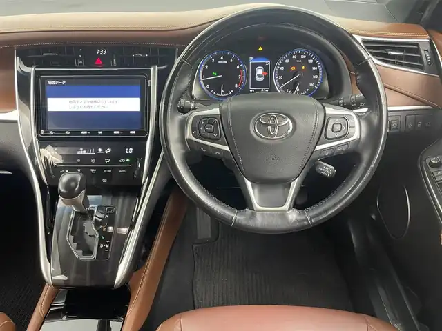 トヨタ ハリアー プレミアム 岡山県 2020(令2)年 3.5万km スパークリングブラックパールクリスタルシャイン モデリスタエアロ（F/R/S）/純正9型SDナビゲーション/（FM/AM/Bluetooth/フルセグTV/CD/DVD）/バックモニター/トヨタセーフティーセンス/・プリクラッシュセーフティ/・レーンディパーチャーアラート/・クルーズコントロール/・アダプティブハイビームシステム/ブラウンハーフレザーシート/・D席パワーシート/パワーバックドア/ビルトインETC/ドライブレコーダー/コーナーセンサー/オートブレーキホールド/ドアバイザー/純正18インチアルミ/純正フロアマット