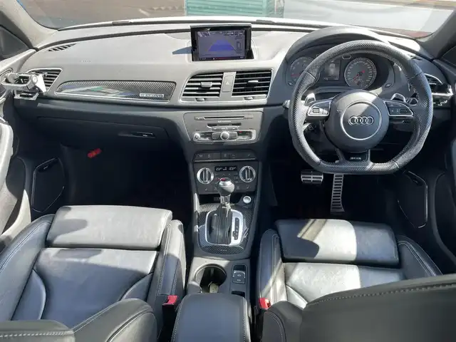 アウディ ＲＳＱ３ スポーツバック 長野県 2014(平26)年 9.8万km 白 4WD/純正ナビ/・Bluetooth/CD/DVD/バックカメラ/純正ETC/前後ドライブレコーダー/純正フロアマット/前席パワーシート/レザーシート/前席シートヒーター/純正20インチAW/コーナーセンサー前後/LEDオートライト/パドルシフト/BOSEサウンド/純正ドアバイザー/電格ミラー/取り扱い説明書/保証書
