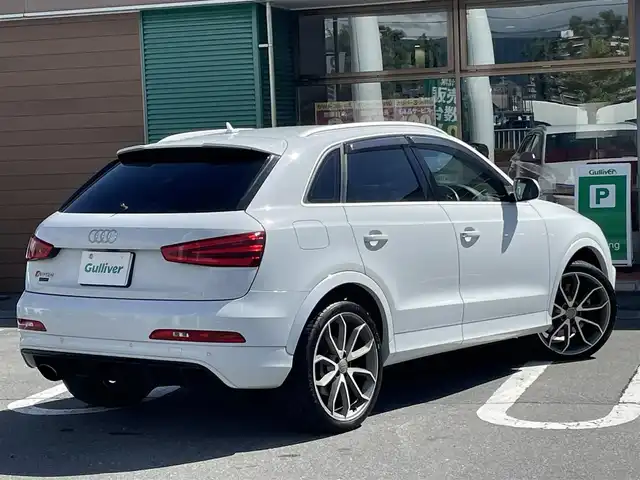 アウディ ＲＳＱ３ スポーツバック 長野県 2014(平26)年 9.8万km 白 4WD/純正ナビ/・Bluetooth/CD/DVD/バックカメラ/純正ETC/前後ドライブレコーダー/純正フロアマット/前席パワーシート/レザーシート/前席シートヒーター/純正20インチAW/コーナーセンサー前後/LEDオートライト/パドルシフト/BOSEサウンド/純正ドアバイザー/電格ミラー/取り扱い説明書/保証書