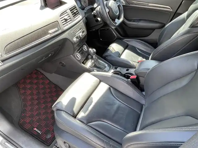 アウディ ＲＳＱ３ スポーツバック 長野県 2014(平26)年 9.8万km 白 4WD/純正ナビ/・Bluetooth/CD/DVD/バックカメラ/純正ETC/前後ドライブレコーダー/純正フロアマット/前席パワーシート/レザーシート/前席シートヒーター/純正20インチAW/コーナーセンサー前後/LEDオートライト/パドルシフト/BOSEサウンド/純正ドアバイザー/電格ミラー/取り扱い説明書/保証書