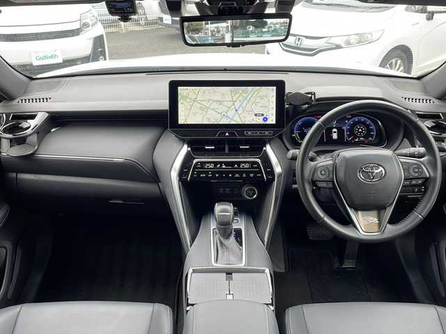 トヨタ ハリアー ハイブリッド G 埼玉県 2023(令5)年 1.4万km プラチナホワイトパールマイカ モデリスタエアロ/12.3インチマルチメディア/フルセグテレビ/バックカメラ/レーダークルーズコントロール/レーンキープアシスト/パワーバックドア/ハーフレザーシート/パワーシート/デジタルインナーミラー/ブラインドスポットモニター/ETC2.0/LEDヘッドライト/保証書/取扱説明書/スペアキー