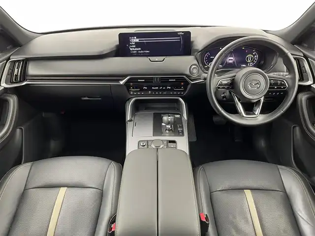 マツダ ＣＸ－６０ XD HV エクスクルーシブスポーツ 大阪府 2022(令4)年 2.9万km パール 4WD/i-ACTIVSENSE/　・スマート・ブレーキ・サポート（SBS）/　・交差点事故防止機能/　・後側方接近車両検知（RCTA）/　・衝突二次被害軽減システム/　・ドライバー異常時対応システム/　・マツダ・レーダー・クルーズ・コントロール（MRCC）/　・クルージング＆トラフィック・サポート（CTS）/　・360°ビューモニター/　・アクティブ・ドライビング・ディスプレイ/ガラスルーフ/BOSEプレミアサウンド/純正ナビ（TV／BT）/パワーバックドア/LEDヘッドライト/レザーシート/パワーシート/純正20インチアルミホイール/ヘッドアップディスプレイ/パドルシフト
