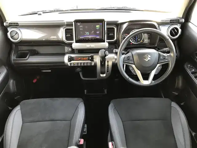 スズキ クロスビー HYBRID MZ 鳥取県 2021(令3)年 1.6万km 黒Ⅱ ツートンカラー【カラーコード/EGP】/ブラックインテリアパッケージ/ターボ車/純正8インチナビ/フルセグ/CD/DVD/BT/アラウンドビューモニター/デュアルカメラブレーキサポート/レーンキープアシスト/後方パーキングセンサー/レーダークルーズコントロール/ハーフレザーシート/前席シートヒーター/LEDヘットライト/オートハイビーム/純正16インチアルミホイール/プッシュエンジンスタート/アイドリングストップ/パドルシフト/スペアキー