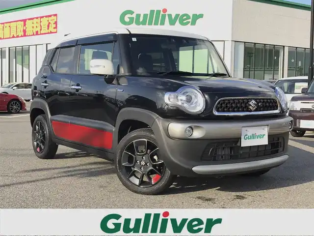 スズキ クロスビー HYBRID MZ 鳥取県 2021(令3)年 1.6万km 黒Ⅱ ツートンカラー【カラーコード/EGP】/ブラックインテリアパッケージ/ターボ車/純正8インチナビ/フルセグ/CD/DVD/BT/アラウンドビューモニター/デュアルカメラブレーキサポート/レーンキープアシスト/後方パーキングセンサー/レーダークルーズコントロール/ハーフレザーシート/前席シートヒーター/LEDヘットライト/オートハイビーム/純正16インチアルミホイール/プッシュエンジンスタート/アイドリングストップ/パドルシフト/スペアキー