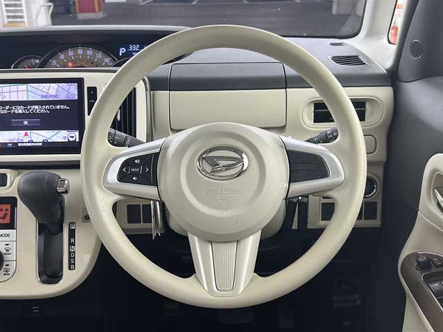 ダイハツ ムーヴ キャンバス G メイクアップ リミテッド　SAⅢ 愛知県 2020(令2)年 3.3万km パールホワイトⅢ/ナチュラルベージュマイカメタリック 2トーン 禁煙車/純正8インチナビ/（CD/DVD/Bluetooth/フルセグTV/HDMI）/全方位カメラ/スマートアシストIII/・衝突軽減ブレーキ/・レーンキープアシスト/・オートマチックハイビーム/・誤発進抑制機能/ETC/ドライブレコーダー/両側パワースライドドア/スマートキー/純正フロアマット/アイドリングストップ/横滑り防止装置