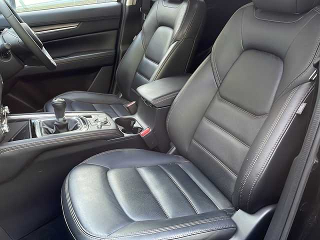 マツダ ＣＸ－５ XD Lパッケージ 福岡県 2022(令4)年 3.9万km ジェットブラックマイカ ワンオーナー/純正ナビ/（AM/FM/USB/Bluetooth/フルセグTV）/クルーズコントロール追従あり/レーンキープ/オフロードトラクションアシスト/アラウンドビューモニター/アイドリングストップ/パーキングアシスト/オートホールド/ヒートシーター（運転席/助手席）/ハンドルヒーター/パワーシート（運転席/助手席）/ハンズフリー/トランクオープンスイッチ/ETC/ドライブレコーダー（前後）/置くだけ充電/オートライト/フォグランプ/純正フロアマット/純正アルミホイール/電格ミラー/プッシュスタート/保証書/取扱説明書/スペアキー×１