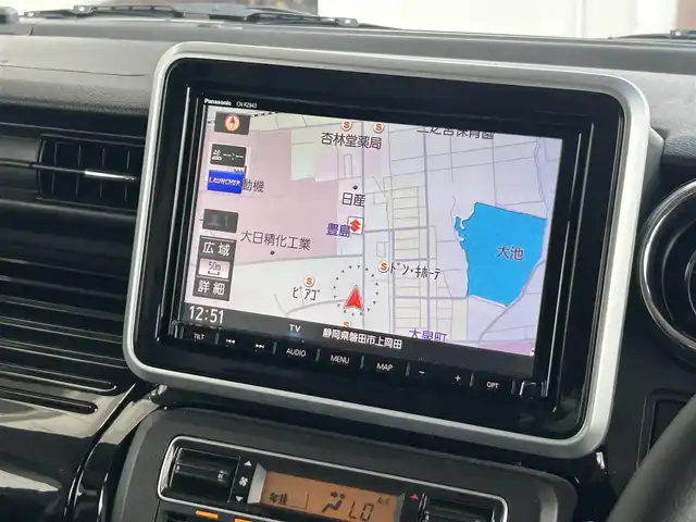 スズキ スペーシア カスタム HYBRID GS 静岡県 2021(令3)年 2.3万km アーバンブラウンパールメタリック デュアルカメラブレーキサポート/純正８型メモリナビ/フルセグＴＶ/ＤＶＤ再/ＢＴオーディオ/電動スライドドア/シートヒーター/パーキングセンサー/追従クルーズ/ＬＥＤヘッドライト/フォグランプ/社外１４ＡＷ