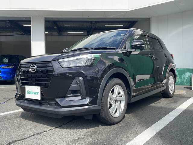 ダイハツ ロッキー X 京都府 2020(令2)年 5.3万km ブラックマイカメタリック 純正メモリナビ　Ｂｌｕｅｔｏｏｔｈオーディオ　フルセグ　ＤＶＤ再生　バックカメラ　衝突被害軽減ブレーキ　レーンキープアシスト　ビルトインＥＴＣ　スマートキー　純正ドライブレコーダー　ＬＥＤヘッドライト