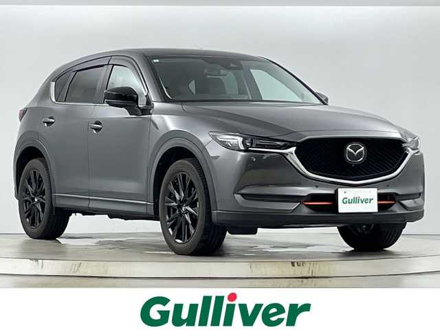 マツダ ＣＸ－５ XD ブラックトーンエディション 愛知県 2021(令3)年 7.2万km マシーングレープレミアムM 禁煙車/ワンオーナー/衝突被害軽減ブレーキ/純正10.25インチナビ（スマートフォン連携）/BOSEサウンド/全方位カメラ/ヘッドアップディスプレイ/レーダークルーズコントロール/ブラインドスポットモニター/ETC/パドルシフト/ステアリングヒーター/シートヒーター（D/N席）/LEDヘッドライト/オートライト/純正19インチアルミホイール/USB端子/プッシュスタート/スマートキー/スペアキー1本