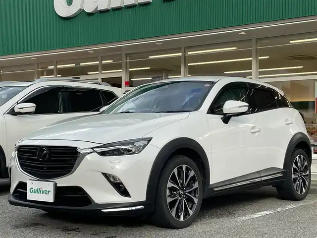 マツダ ＣＸ－３ XD Lパッケージ 岐阜県 2018(平30)年 7.5万km スノーフレイクホワイトパールマイカ ワンオーナー/4WD/純正ナビ/【Bluetooth．CD.DVD.AM/FMラジオ．TV】/BOSE/全方位カメラ/レザーシート/パワーシート・シートメモリ付き/シートヒーター/クルーズコントロール/ステアリングヒーター/コーナーセンサー/スマートキー/純正アルミホイール/ETC2.0/ドライブレコーダー/LEDヘッドライト・オート機能付き/フォグライト/電格ウィンカーミラー/純正フロアマット/取扱説明書/保証書/スペアキー