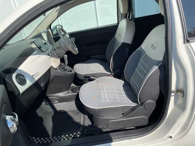 フィアット ５００ 1．2 ポップ 福岡県 2019(平31)年 7.4万km 白 純正ディスプレイオーディオ/（AM/FM/USB/BT）/ワンオーナー/リモコンキー/純正フロアマット/W+サイド+カーテンエアバッグ/保証書・記録簿・取扱説明書