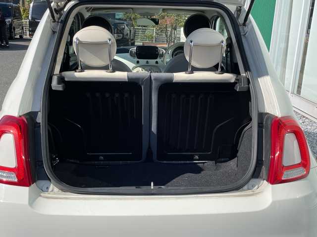 フィアット ５００ 1．2 ポップ 福岡県 2019(平31)年 7.4万km 白 純正ディスプレイオーディオ/（AM/FM/USB/BT）/ワンオーナー/リモコンキー/純正フロアマット/W+サイド+カーテンエアバッグ/保証書・記録簿・取扱説明書