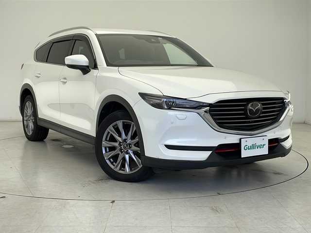 マツダ ＣＸ－８ XD プロアクティブ 千葉県 2019(令1)年 4.8万km スノーフレイクホワイトパールマイカ BOSEサウンド/360度ビューモニター/マツダコネクトナビ/パワーシート/シートメモリー/シートヒーター/ステアリングヒーター/ブラインドスポットモニター/レーダークルーズコントロール/レーンキープアシスト/スマートシティブレーキサポート/パーキングセンサー/アダプティブLEDヘッドランプ/ルーフレール