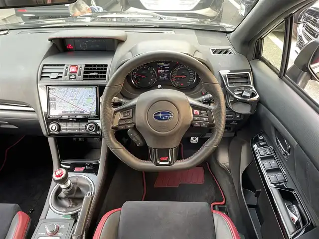 スバル ＷＲＸ ＳＴＩ STI 大阪府 2019(令1)年 2.7万km クリスタルブラックシリカ ワンオーナー/STIエアロ/Prodrive18インチアルミホイール/BRITZ車高調/HKSマフラー/クルーズコントロール/純正8インチナビ（AVIC-RL902ZP）/Bluetooth/フルセグTV/LEDヘッドライト/バックカメラ/横滑り防止装置/スマートキー/スペアキー/取扱説明書/保証書/記録簿