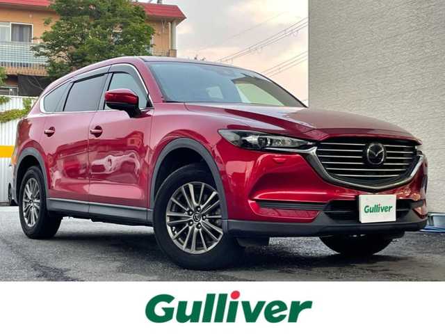 マツダ ＣＸ－８ XD 兵庫県 2018(平30)年 6.3万km ソウルレッドクリスタルM 純正SDナビ/・Bluetooth/・DVD/・ワンセグTV/ＥＴＣ/クルーズコントロール/ステアリングスイッチ/サイドカメラ/バックカメラ/アイドリングストップ/パーキングセンサー/スマートキー/オートライト/ブラインドスポットモニター/純正フロアマット/純正アルミホイル/取扱説明書/保証書