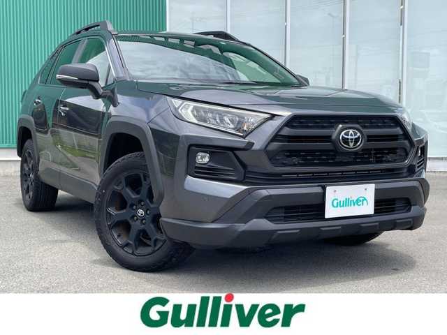 トヨタ ＲＡＶ４ アドベンチャー オフロードPKGⅡ 福岡県 2022(令4)年 5.6万km グレーメタリック 前後純正ドラレコ/横滑り防止機能/レーンキープアシスト/衝突被害軽減システム/ブラインドスポットモニター/バックカメラ/ACC/ビルトイン2.0ETC/AppleCarPlay/純正ナビ/フルセグTV/Bluetooth/Typec充電４個/USB/１２Vソケット/純正フロアマット/純正AW/Dualエアコン/ステアリングヒーター/パワーシート/レザーシート/シートメモリー/シートヒーター/エアシート/100V充電/オートマチックハイビーム/ダウンヒルアシストコントロール/４WD