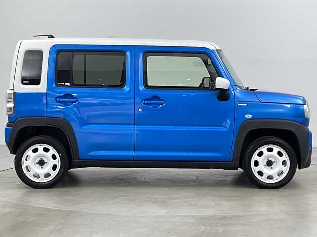 スズキ ハスラー HYBRID G 道央・札幌 2020(令2)年 6.6万km ブリスクブルーメタリック/ホワイト2トーンルーフ ・4WD/・寒冷地仕様/・デュアルブレーキサポート/・衝突軽減ブレーキ/・レーンキープアシスト/・シートヒーター/・ドアミラーヒーター/・ETC/・アイドリングストップ/・スマートキー/・横滑り防止/・純正鉄ホイール