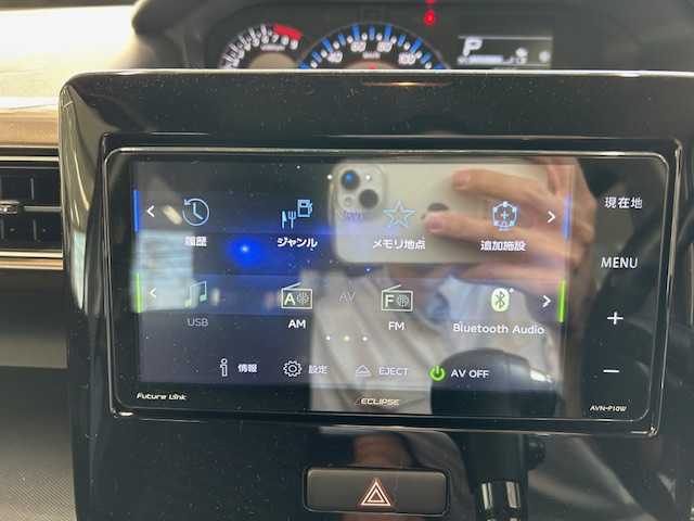 スズキ ワゴンＲ カスタムＺ HYBRID ZX 宮城県 2024(令6)年 1.1万km ピュアホワイトP ワンオーナー/4WD/社外メモリナビ/AM/FM/BT/AUX/フルセグTV/ステアリングスイッチ/純正夏タイヤ14インチ/前席シートヒーター/クルーズコントロール/レーンアシスト/コーナーセンサー/横滑り防止装置/衝突被害軽減システム