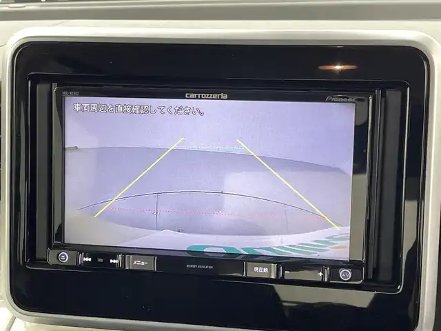 スズキ スペーシア HYBRID X 熊本県 2019(令1)年 5.1万km シフォンアイボリーM ナビAVIC-RZ802（ＣＤ・ＤＶＤ・フルセグ・ＢＴ・ＳＤ）/バックカメラ　/ビルトインＥＴＣ　/後ろのみクリアランスソナー　/衝突軽減ブレーキ　/レーンキープアシスト　/横滑り防止　/アイドリングストップ/運転席シートヒーター　/電動格納ミラー/純正フロアマット/オートライト/スマートキー/プッシュスタート/保証書　/取扱説明書
