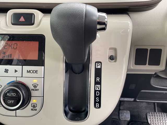 ダイハツ ムーヴ キャンバス X LTD メイクアップ SA Ⅲ 山形県 2018(平30)年 9.8万km パールホワイトⅢ/ナチュラルベージュマイカメタリック 2トーン 禁煙車/ワンオーナー/4WD/スマートアシスト/横滑り防止装置/後方コーナーセンサー/両側パワースライドドア/社外SDナビ/（Bluetooth/CD/DVD/フルセグ)/バックカメラ/オートライト/オートマチックハイビーム/フォグランプ/ステアリングスイッチ/ETC/純正ホイールキャップサマータイヤ(155/65/R14・6m)4本積載/電動格納ミラー/スマートキー×2/ドアバイザー