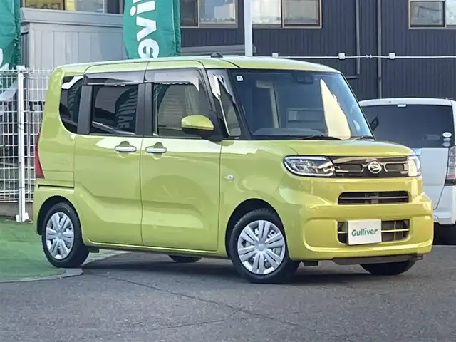 ダイハツ タント X セレクション 宮城県 2020(令2)年 2.4万km マスタードイエローマイカメタリック 純正ＳＤナビ/（ＦＭ／ＡＭ／ＣＤ／ＤＶＤ／Ｂｌｕｅｔｏｏｔｈ）　/フルセグテレビ　/衝突被害軽減装置　/全方位カメラ　/コーナーセンサー　/アイドリングストップ　/横滑り防止装置　/両側パワースライドドア　/前席シートヒーター/バックカメラ/スマートキー/プッシュスタート/ＥＴＣ/純正ドライブレコーダー