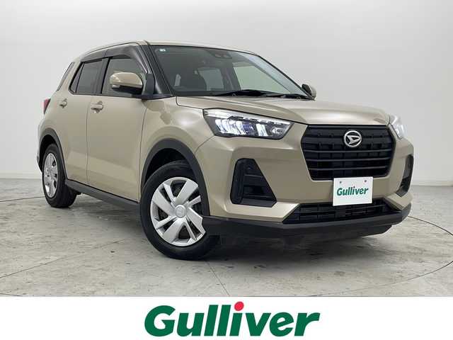 ダイハツ ロッキー L 宮城県 2020(令2)年 5.5万km ナチュラルベージュマイカM 禁煙車/スマートアシスト/・衝突回避支援ブレーキ機能/・車線逸脱警報機能/・オートハイビーム/・コーナーセンサー/純正7インチSDナビ/・BT/SD/CD/DVD/USB/フルセグTV/プッシュスタート/スマートキー/LEDヘッドライト/純正16インチホイールキャップ/社外ラバーフロアマット/ヘッドライトレベライザー/アイドリングストップ/横滑り防止装置/MT付きオートマチックシフト