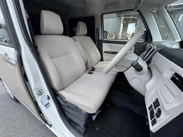 ダイハツ ムーヴ キャンバス G メイクアップ リミテッド　SAⅢ 滋賀県 2019(平31)年 3.6万km パールホワイトⅢ/ナチュラルベージュマイカメタリック 2トーン 禁煙車/純正ナビ/【CD/DVD/Bluetooth/SD】/パノラマモニター/ETC/前後ドライブレコーダー/両側パワースライドドア/スマートアシスト3/・衝突回避支援ブレーキ機能/・衝突警報機能/・車線逸脱警報機能/・誤発進抑制制御機能/・先行車発進お知らせ機能/・オートハイビーム/コーナーセンサー/LEDヘッドライト/オートライト/ステアリングスイッチ/スマートキー