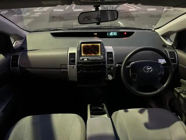 トヨタ プリウス S 静岡県 2005(平17)年 13.5万km ブルーマイカ ユーザー買取車/ステアリングスイッチ/プッシュスタート/電動格納ミラー