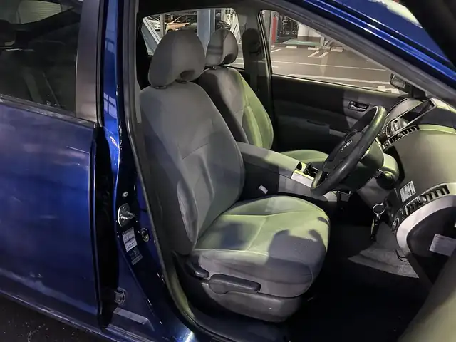 トヨタ プリウス S 静岡県 2005(平17)年 13.5万km ブルーマイカ ユーザー買取車/ステアリングスイッチ/プッシュスタート/電動格納ミラー