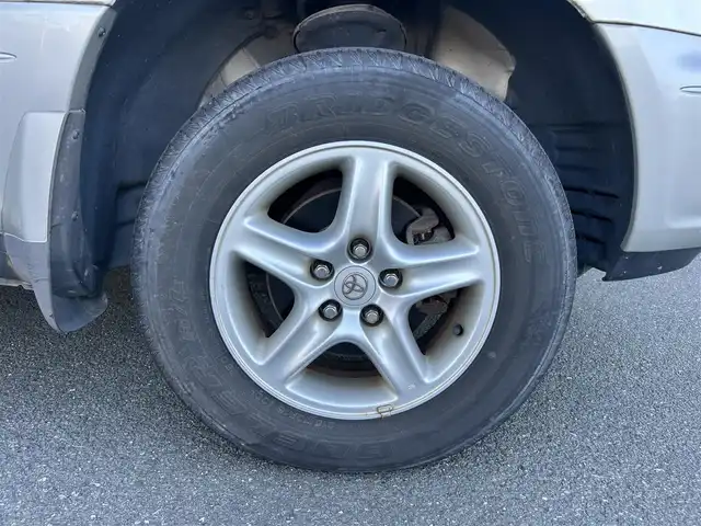 トヨタ ハリアー Four Gパッケージ 静岡県 2002(平14)年 12.7万km ホワイトパールクリスタルシャイン ワンオーナー/社外ナビ/ETC/前後ドラレコ/パワーシート/純正アルミホイール/スペアキー
