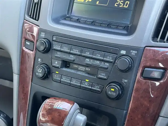 トヨタ ハリアー Four Gパッケージ 静岡県 2002(平14)年 12.7万km ホワイトパールクリスタルシャイン ワンオーナー/社外ナビ/ETC/前後ドラレコ/パワーシート/純正アルミホイール/スペアキー