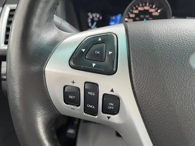 フォード エクスプローラー LTD エコブースト 埼玉県 2015(平27)年 8.1万km 黒 左ハンドル/本革シート/シートヒーター/エアーシート/パワーシート/バックカメラ/F・右サイドカメラ/社外フリップダウンモニター/クリアランスソナー/パワーバックドア/電動格納３列シート/キーレス