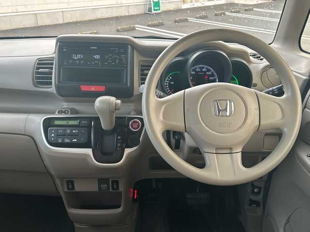 ホンダ Ｎ ＢＯＸ G 富山県 2015(平27)年 12.6万km スマートブラック ワンオーナー/４ＷＤ/純正ラジオ/型式：CX-154C/【ＣＤ/AUX】/前席シートヒーター/ＥＴＣ/純正フロアマット/プッシュスタート/スマートキー/両側スライドドア/取扱説明書/メンテナンスノート/保証書/オートエアコン