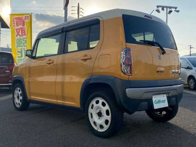 スズキ ハスラー G ターボ 兵庫県 2018(平30)年 6.2万km 黄Ⅱ ・社外7インチナビ/・バックカメラ/・前席シートヒーター/・レーダーブレーキサポート/・プッシュスタート/・オートライト/・スマートキー/・LEDヘッドライト