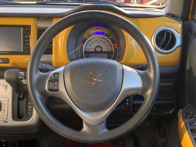 スズキ ハスラー G ターボ 兵庫県 2018(平30)年 6.2万km 黄Ⅱ ・社外7インチナビ/・バックカメラ/・前席シートヒーター/・レーダーブレーキサポート/・プッシュスタート/・オートライト/・スマートキー/・LEDヘッドライト